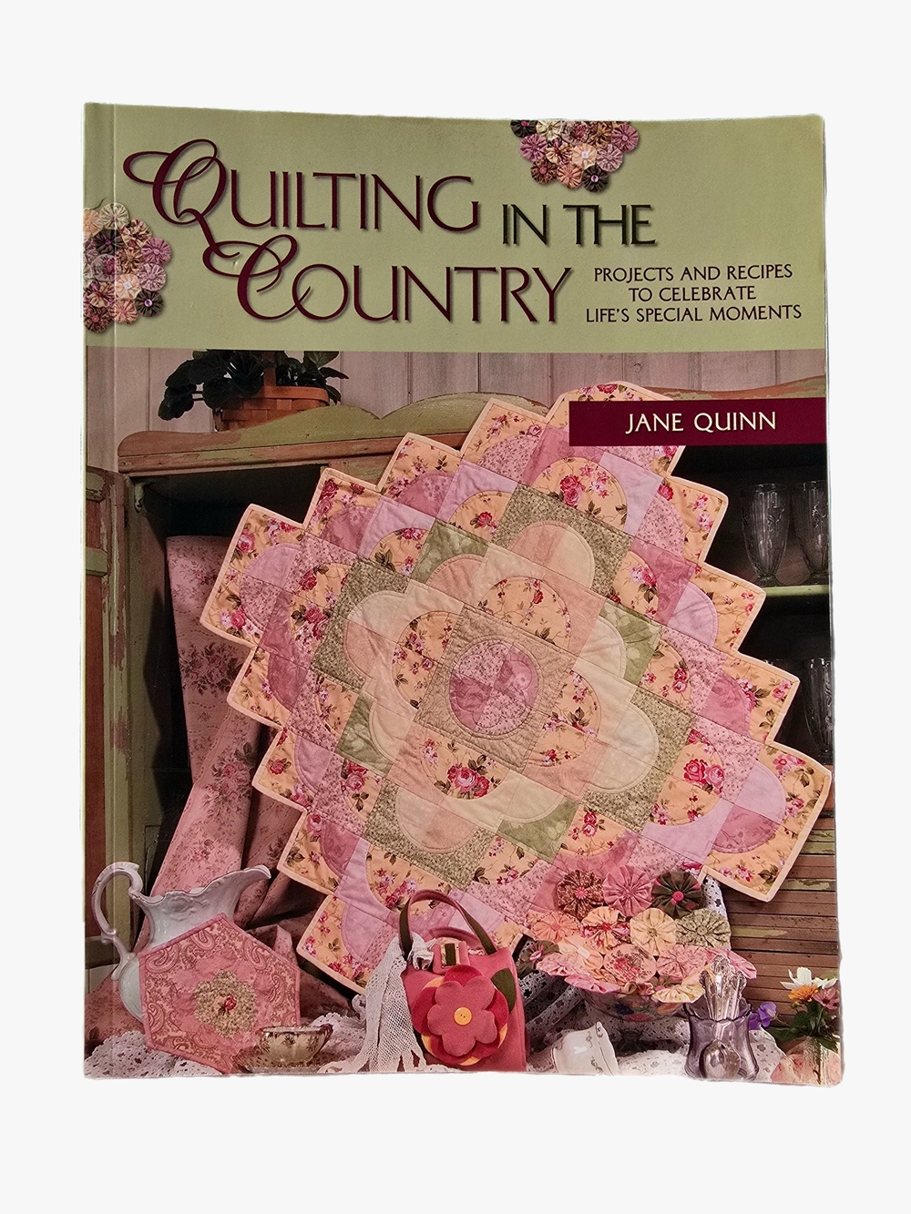 "Quilting In The Country" By Jane Quinn - Paperback - Like-New
